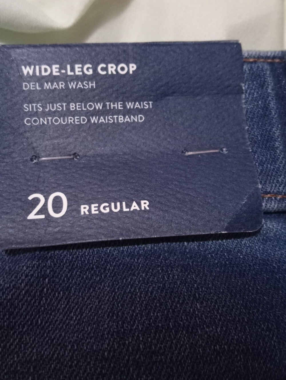J. Jill Denim Jeans in Dark Blue Cropped - Picture 5 of 7
